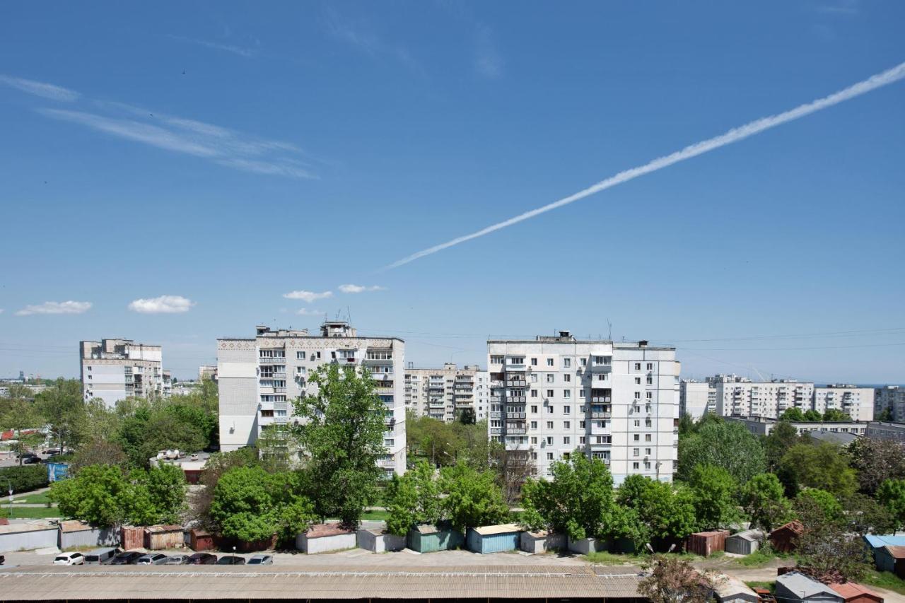 צ'ורנומורסק Дворівнева Квартира Для 5 Гостей 65А מראה חיצוני תמונה